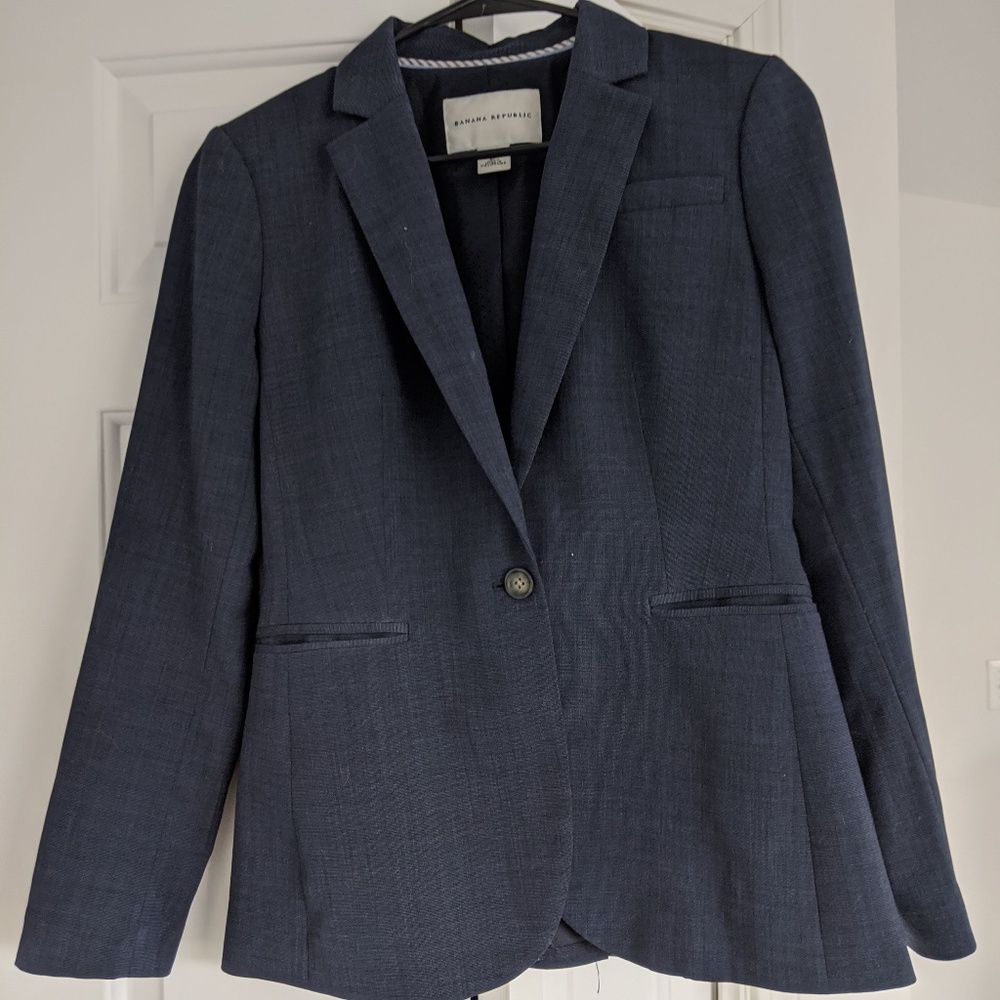 Banana Republic - Navy Blue Blazer